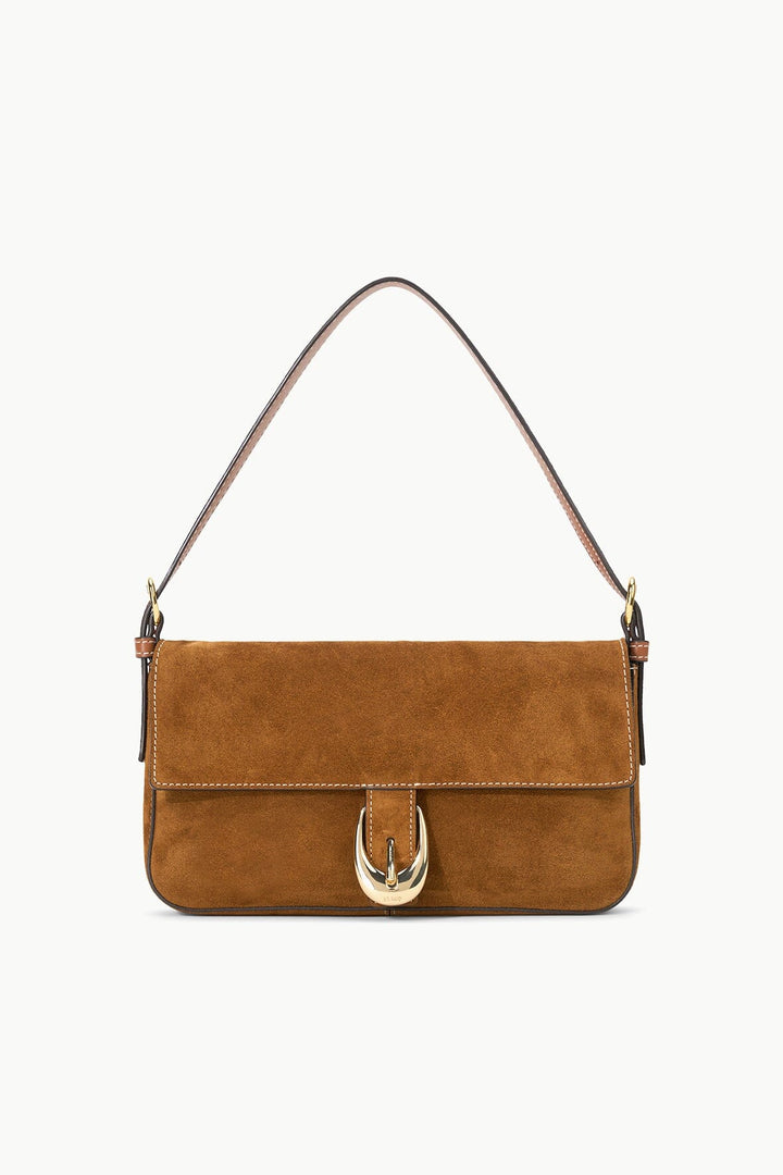 HARLOW BAG - Tan Suede