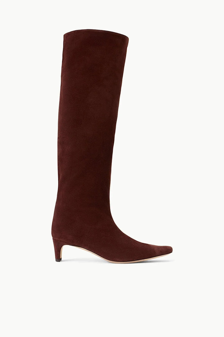 WALLY BOOT - MAHOGANY SUEDE