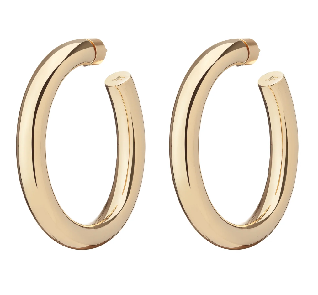 BABY KEVIN HOOP - 10K Yellow Gold Plated Brass – Coplons BABY KEVIN HOOP - 10K Yellow Gold Plated Brass – Coplons