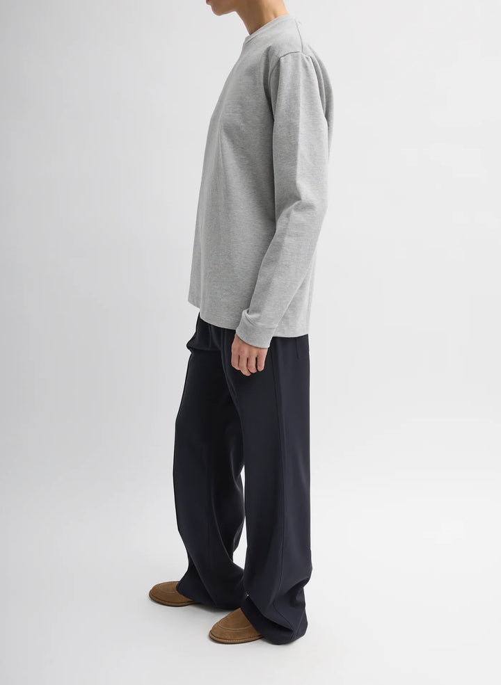 Tropical Wool Scottie Jogger - Navy