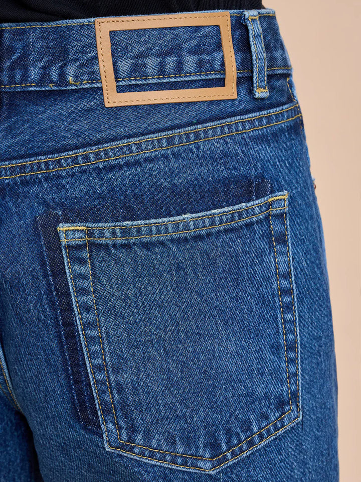 Marilyn Mid-Rise Barrel Jean - Walter/James