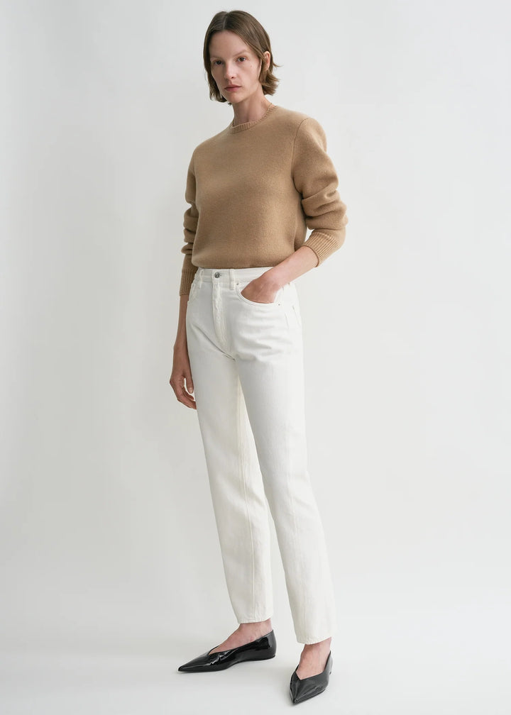Twisted Seam Denim - Off-White