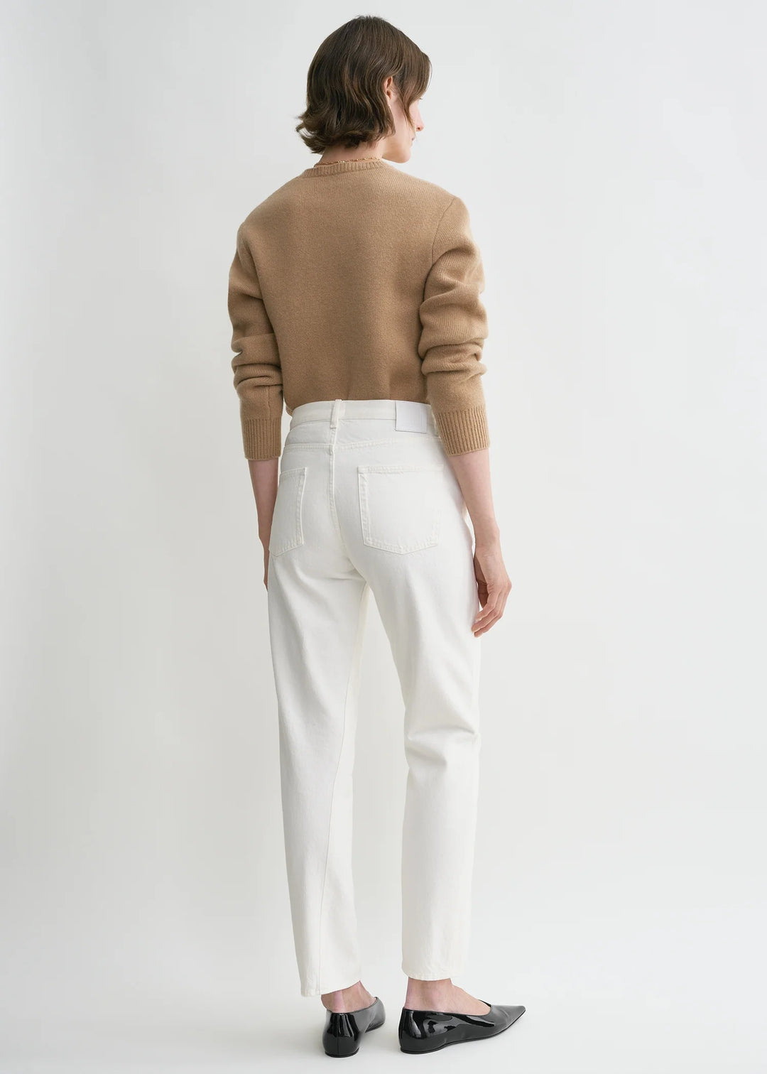 Twisted Seam Denim - Off-White
