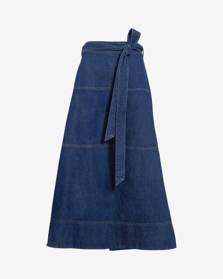 Hudley Skirt - Classic Indigo Blue