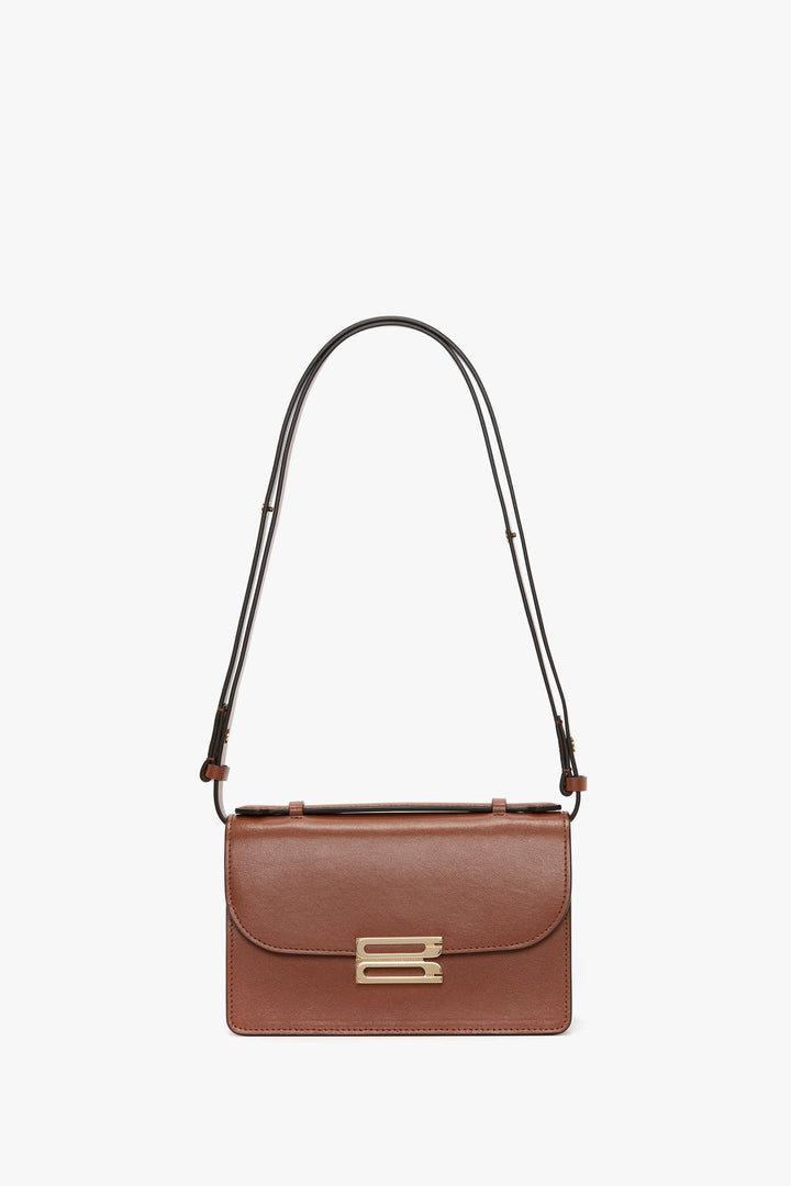 MINI DORIAN BAG - Tan Smooth Leather