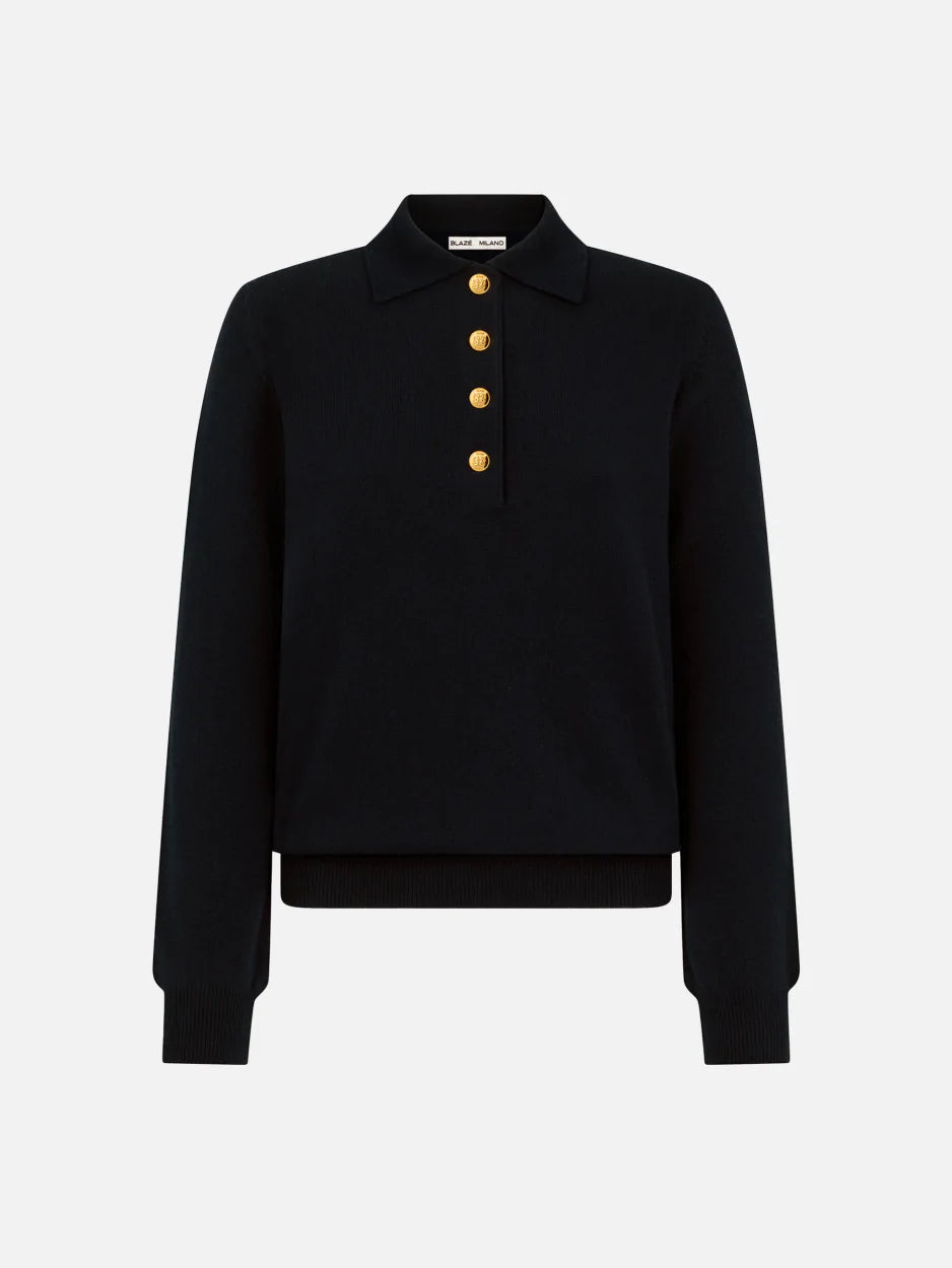 HIGHLAND POLO - Black