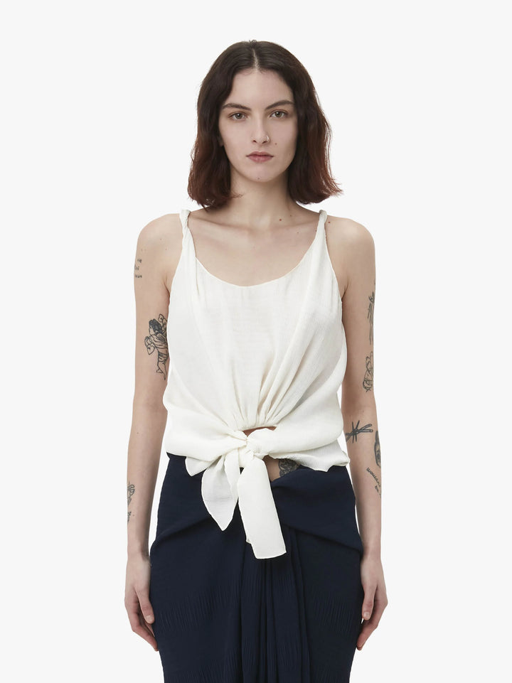 KNOTTED STRAP TOP - More Colors Available