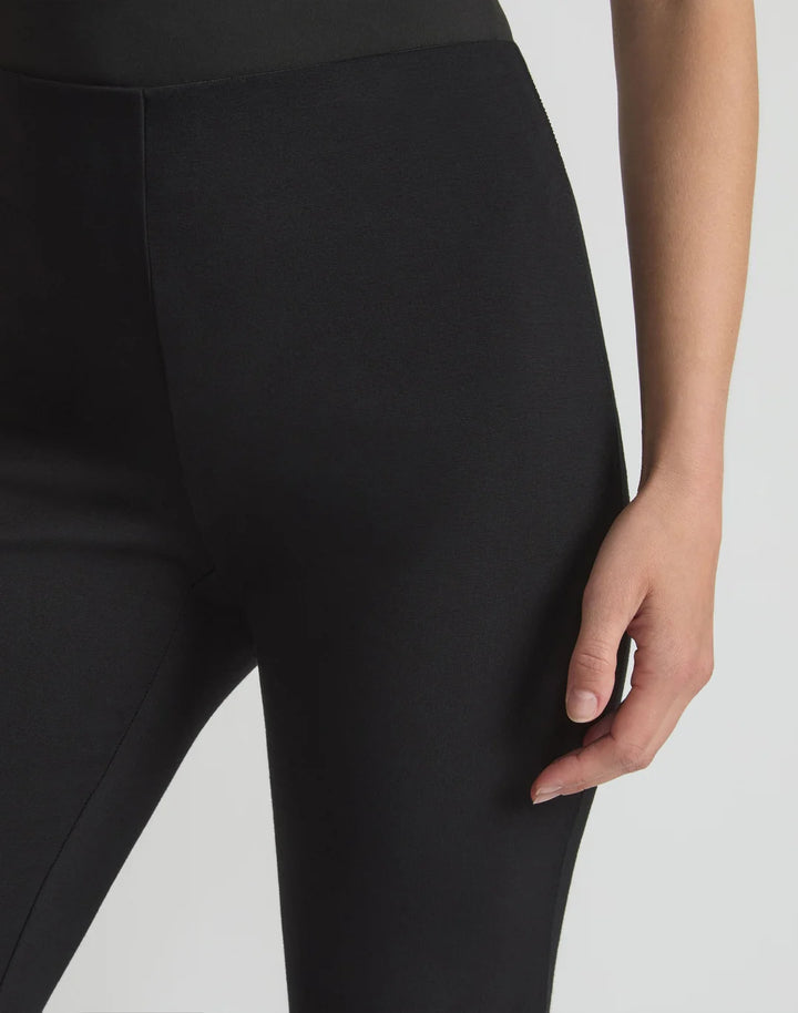 Regenerated Punto Milano Gates Flared Pant - Black