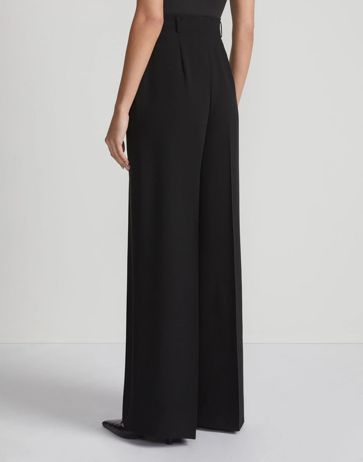 Responsible Finesse Crepe Thames Pant - Black