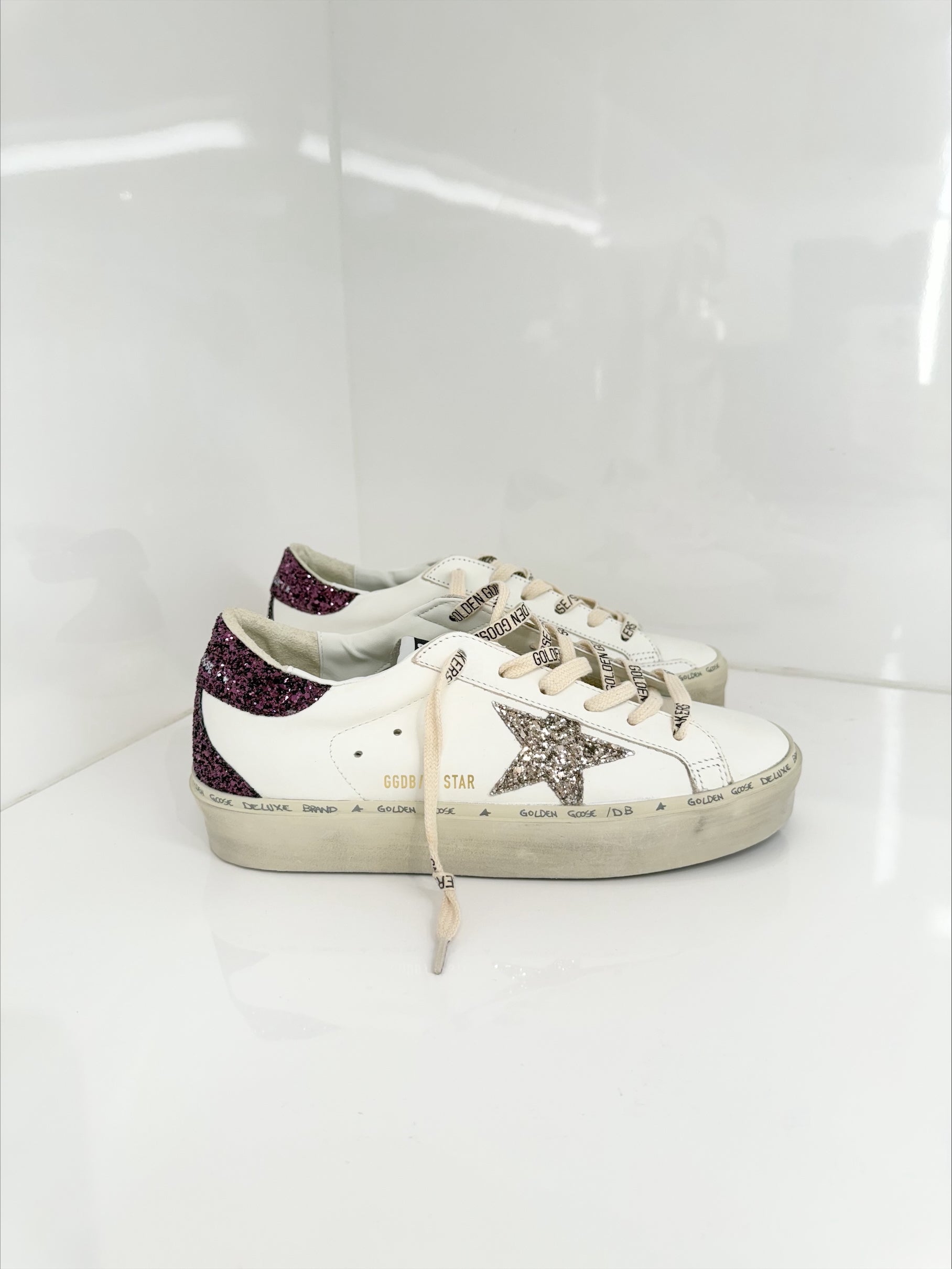 Hi Star Sneakers - White, Cinder, Caberne – Coplons
