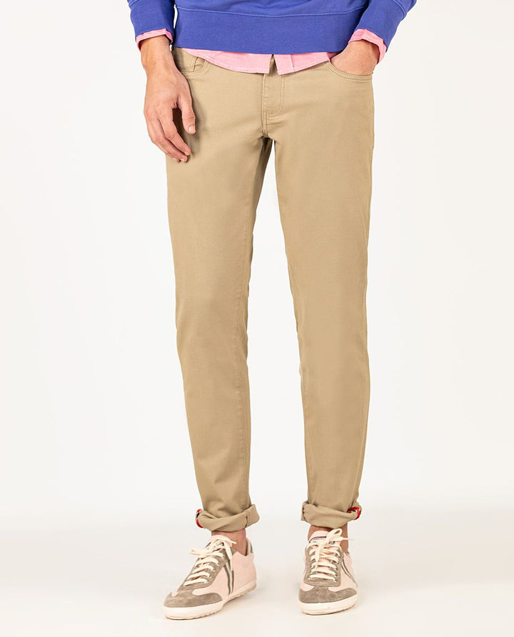 5-Pocket Trousers - Beige