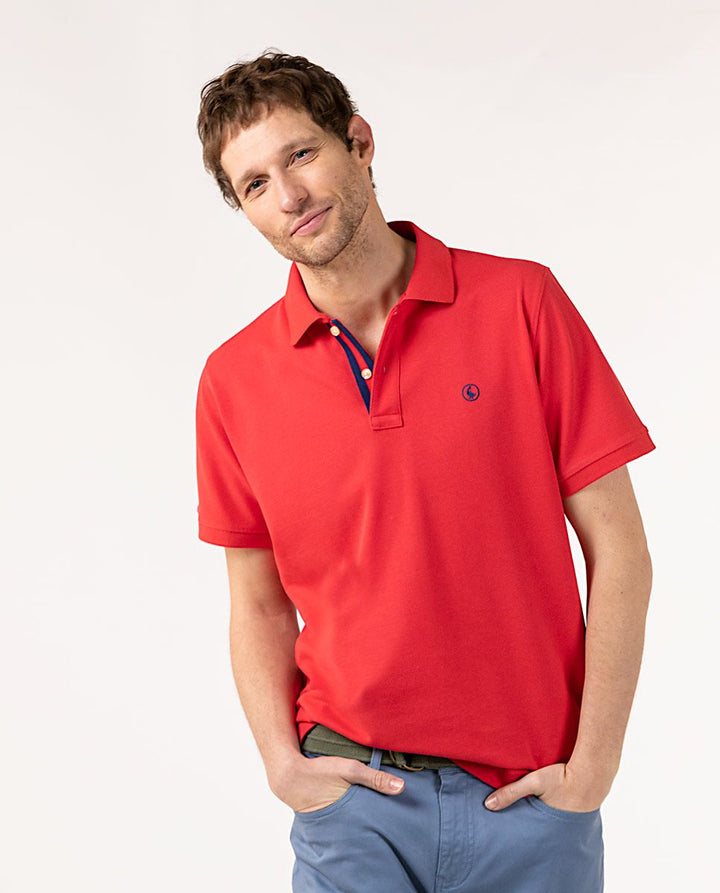 Plaid Polo - Red