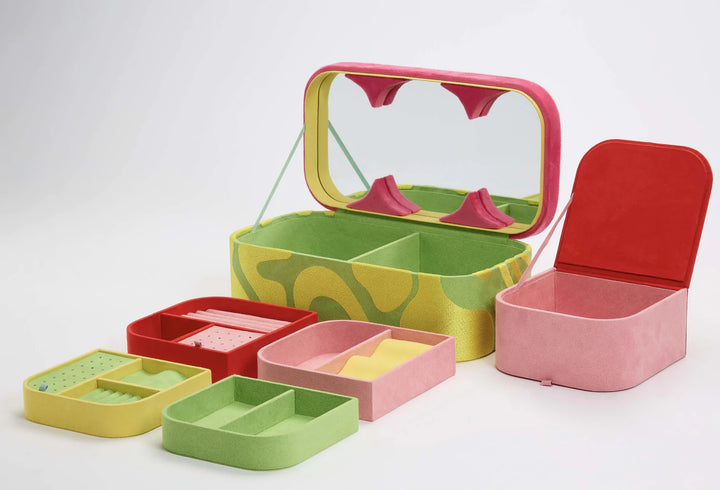 BEA BONGIASCA X WOLF LARGE BOX - Green Multi