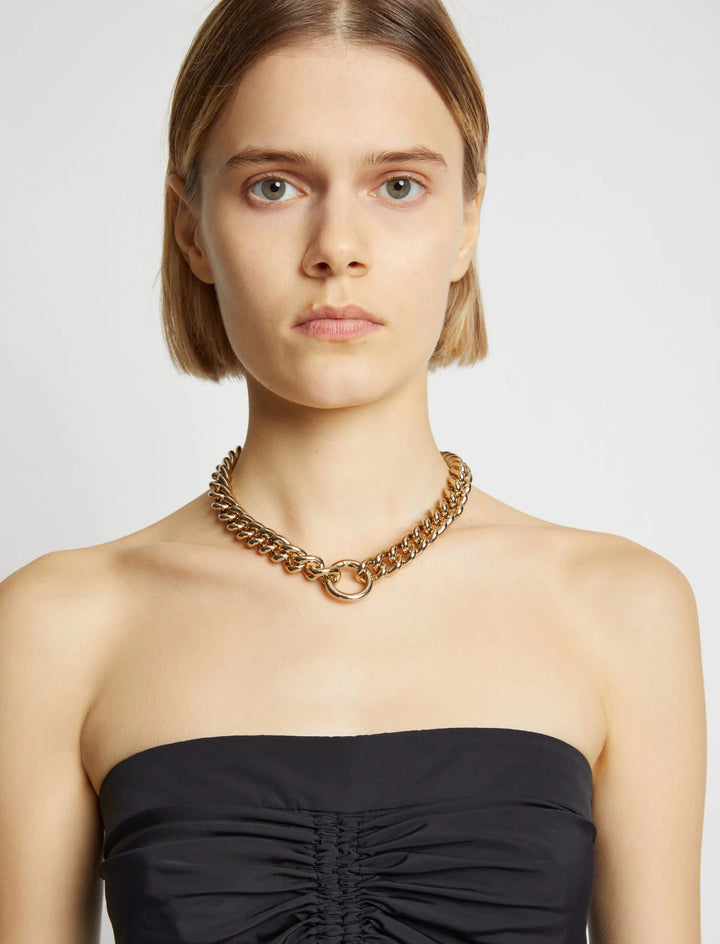 Clean Viscose Knit Top - Off-white