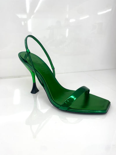Patent Heel 95MM - dark green
