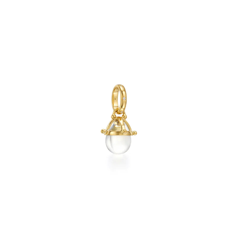 18K GRANULATED AMULET