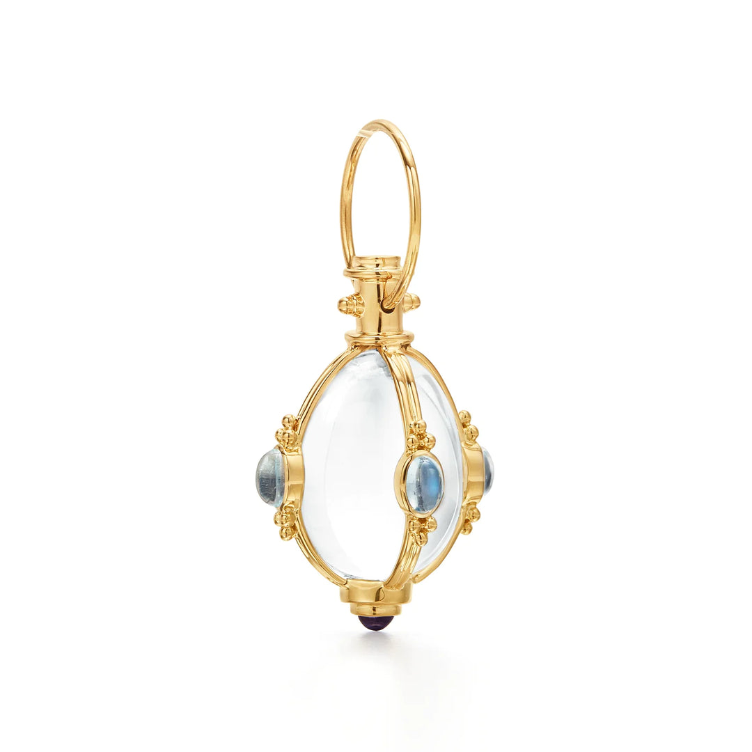 18K BLUE MOON AMULET