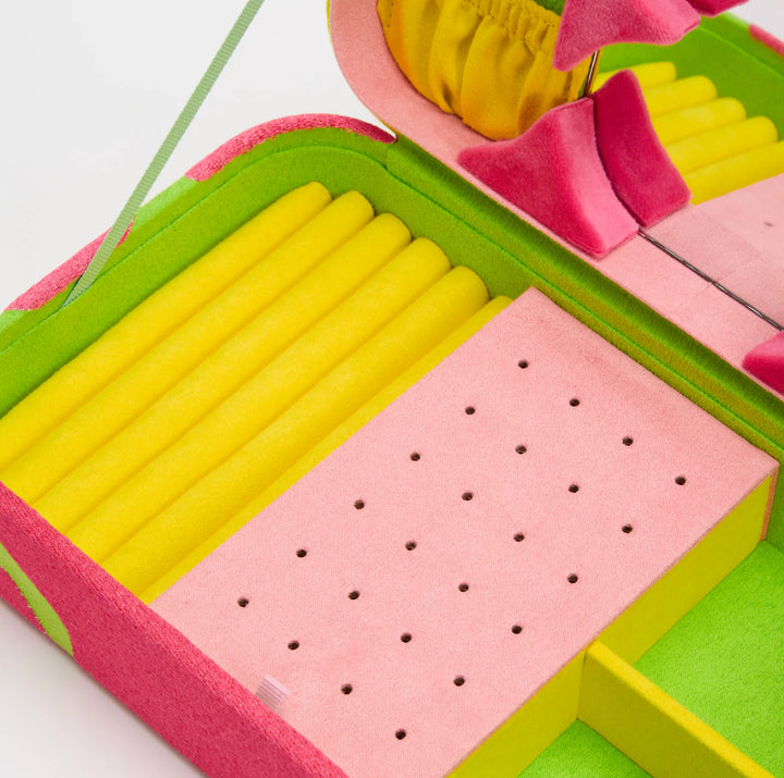 BEA BONGIASCA X WOLF MEDIUM BOX - Pink Multi