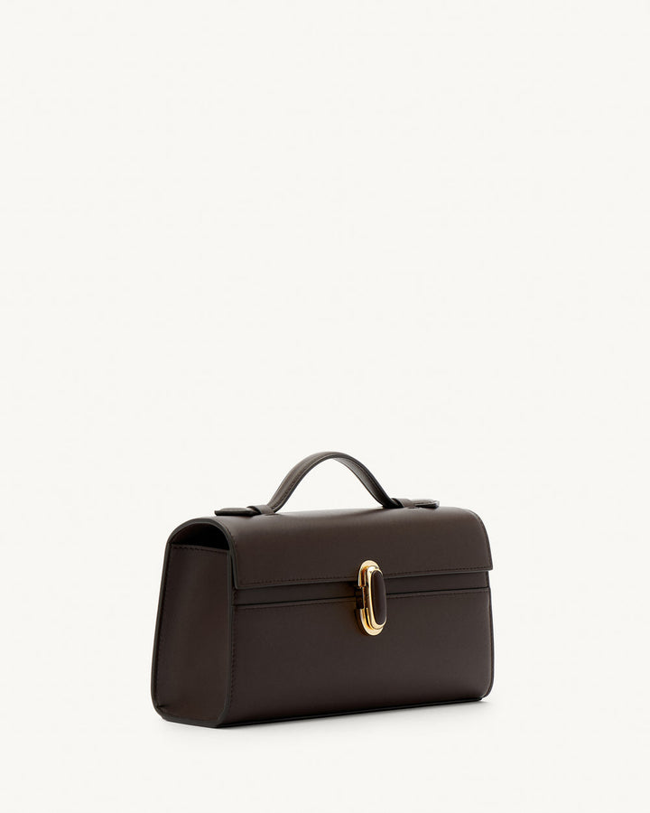 Symmetry Pochette Smooth Calf - Dark Brown