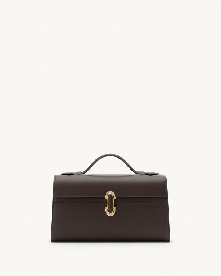 Symmetry Pochette Smooth Calf - Dark Brown