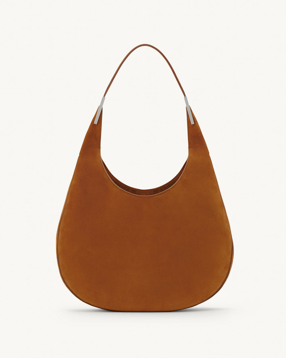 Florence Hobo in Suede - Brown