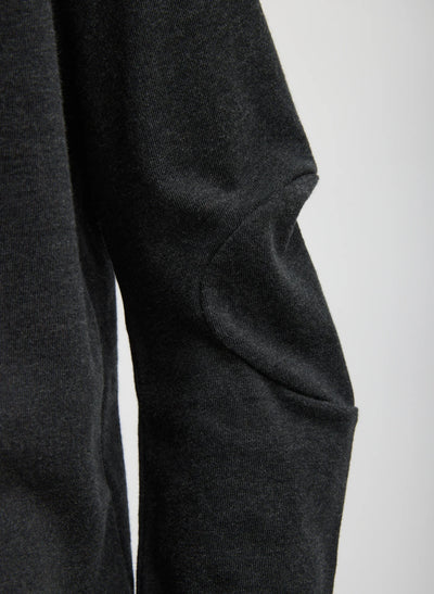 Perfect T-Shirt With Gusset Elbow Sleeve - Charcoal Grey