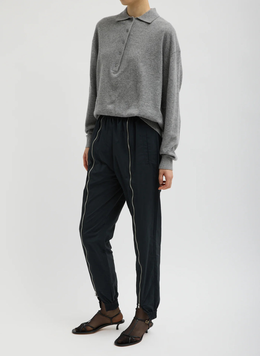 Nylon Zipper Jogger - Short - More Colors Available