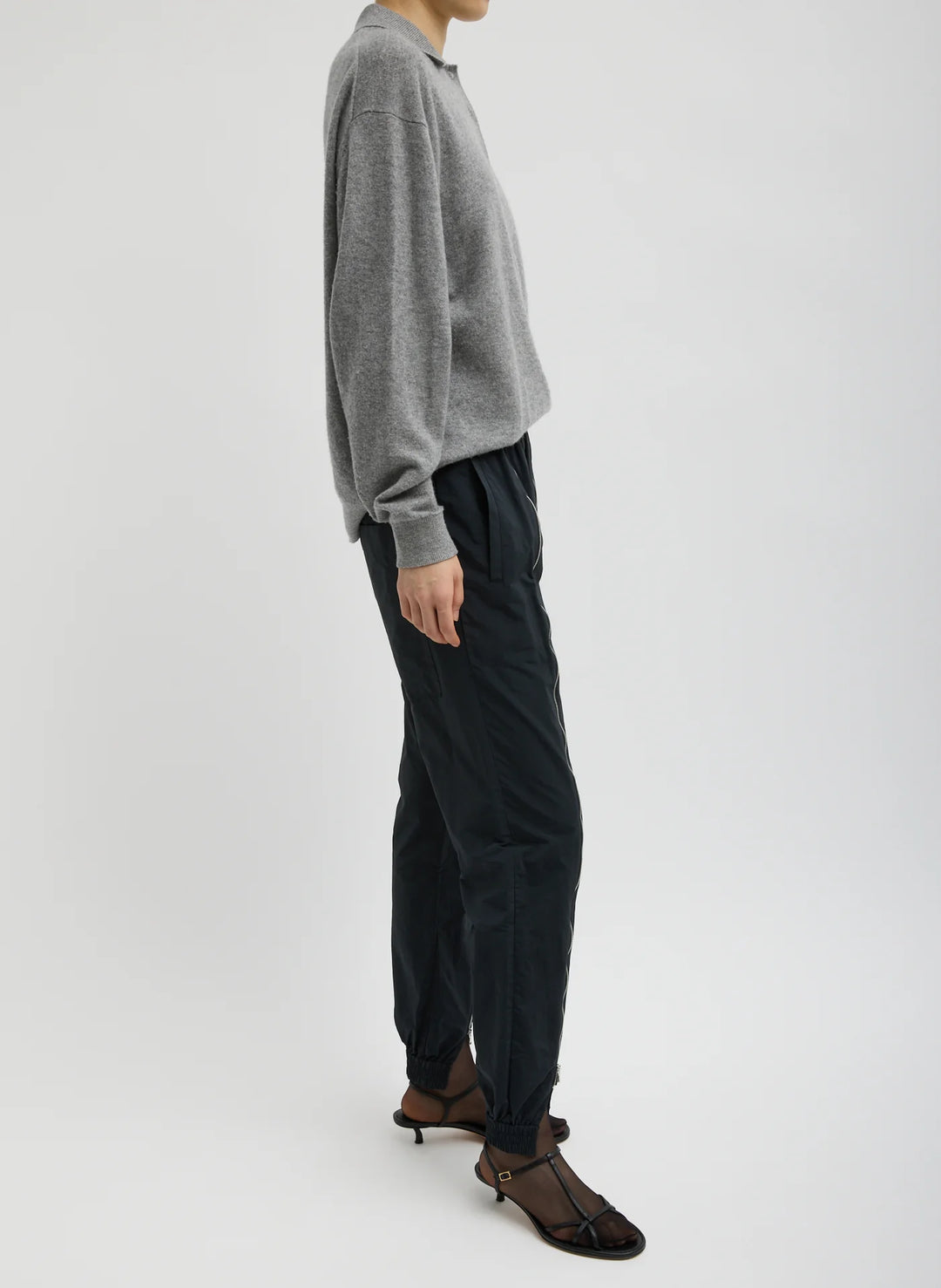 Nylon Zipper Jogger - Short - More Colors Available