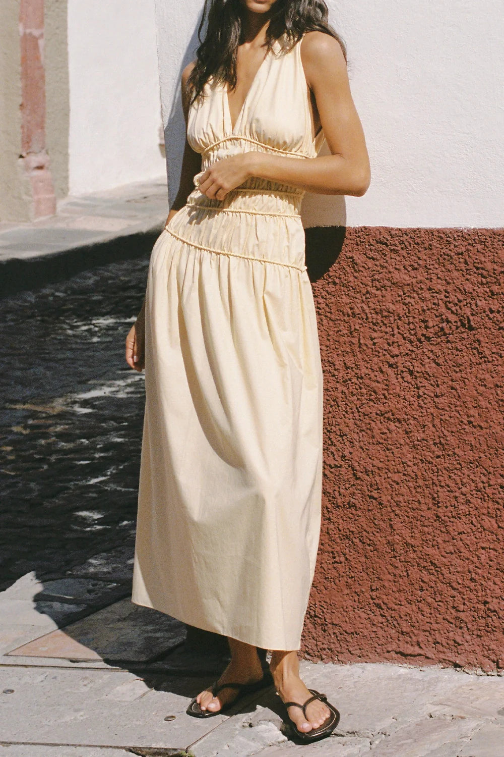 Saja Maxi Dress - Banana