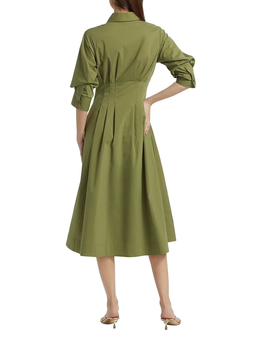 Jonathan Simkhai - Jazz Pintuck Midi Dress - More Colors Available