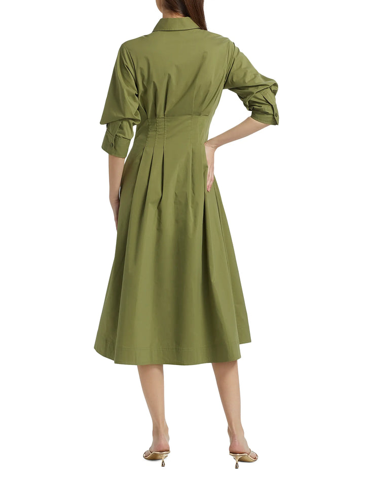 Jonathan Simkhai - Jazz Pintuck Midi Dress - More Colors Available