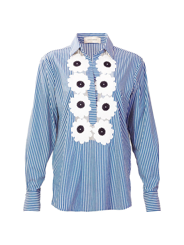 Karole Blouse - Blue Multi
