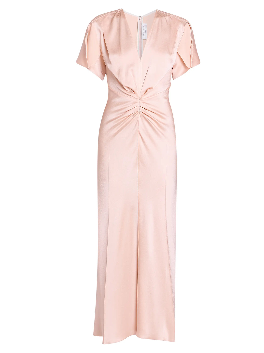 light pink satin midi dress Perfect Day Satin Midi Dress Blush