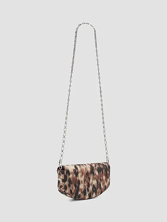 Lulu Blurred Leopard Wallet-On-Chain