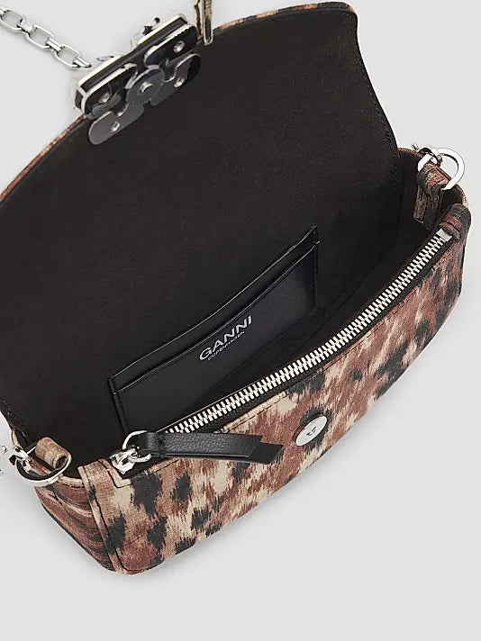Lulu Blurred Leopard Wallet-On-Chain