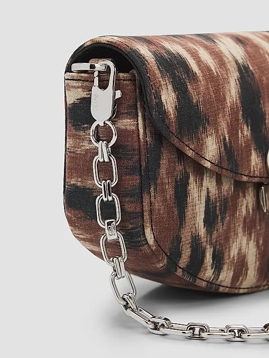 Lulu Blurred Leopard Wallet-On-Chain