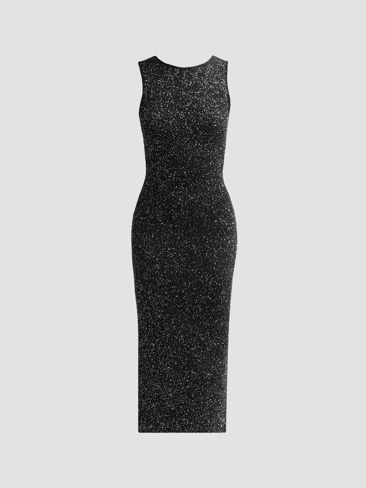 Cleo Midi Dress - Gray