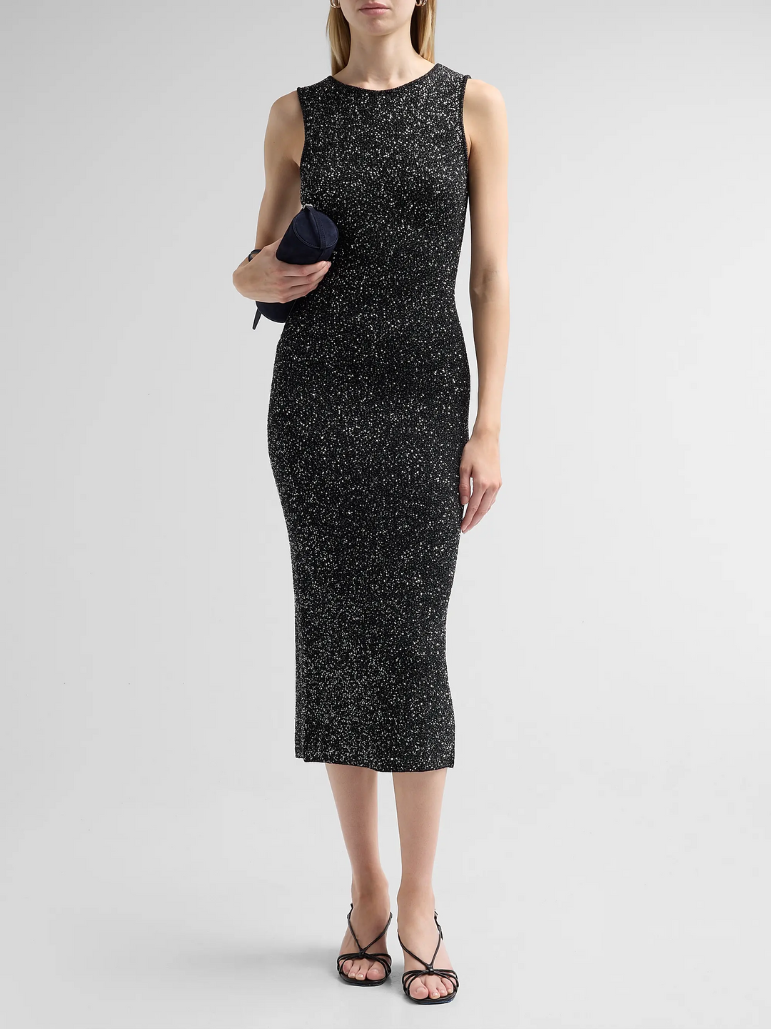 Cleo Midi Dress - Gray