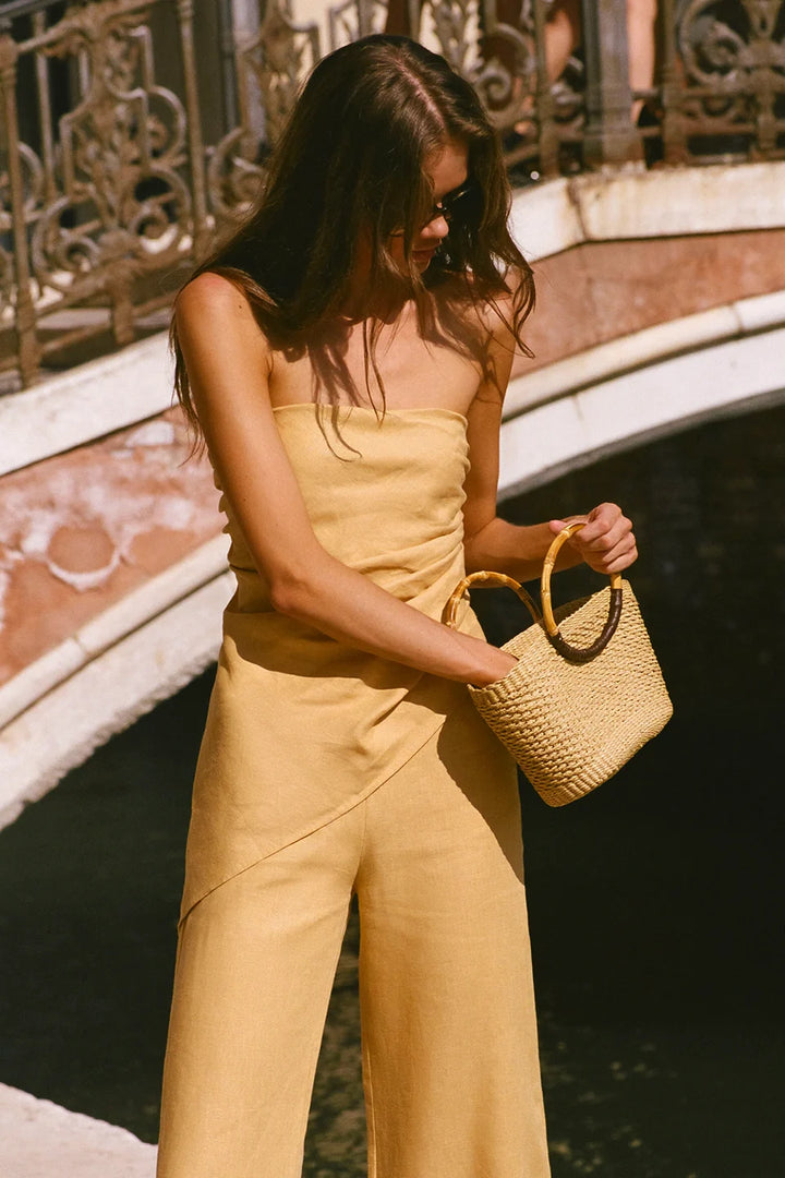 Nera Top - Yellow Multi
