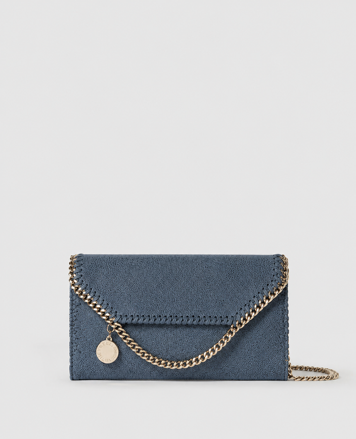 Falabella Continental Wallet - Medium Blue