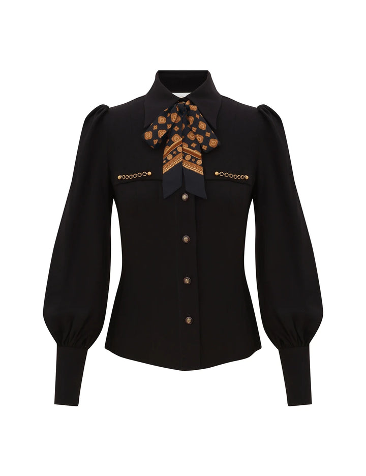 Utility Blouse - Black