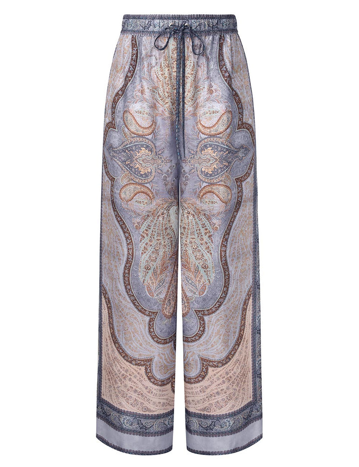 Wanderlust Relaxed Pant - Tapestry Blue Multi