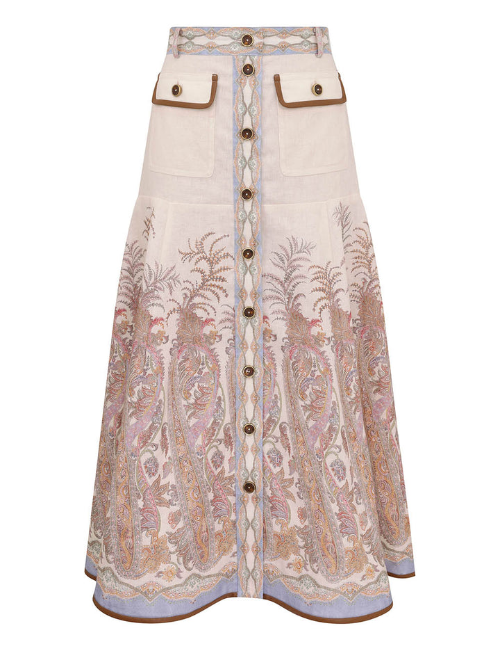Alchemy A-Line Skirt - Ivory