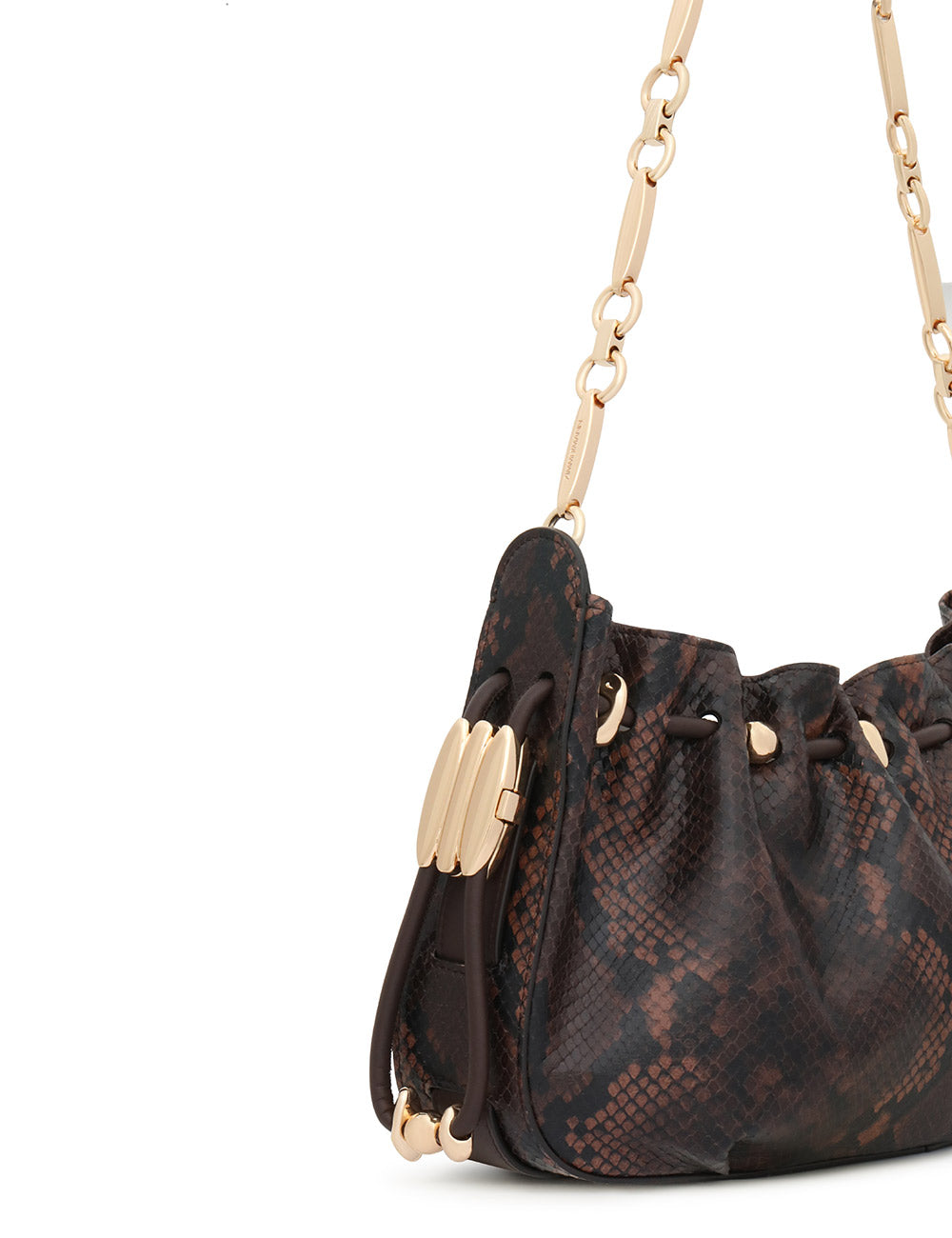 Halcyon Clutch - Brown Multi Snake