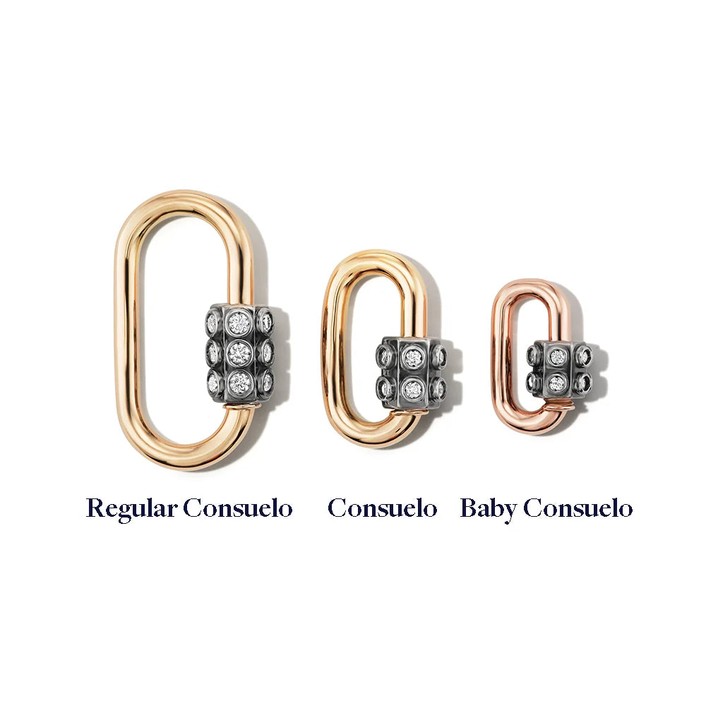 Baby Consuelo Lock - 14k & DIAMOND