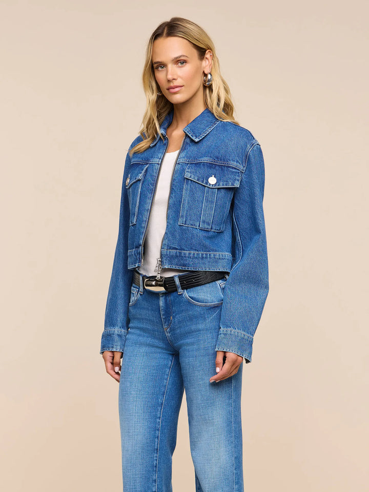 Micah Denim Jacket - Medium Blue