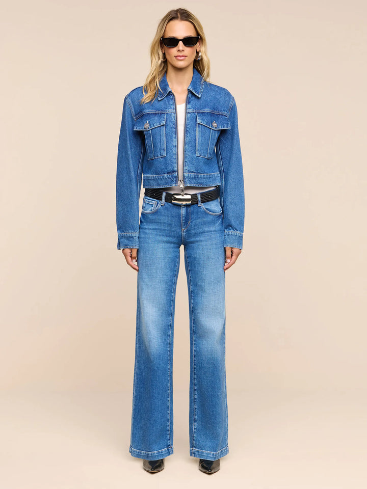 Micah Denim Jacket - Medium Blue