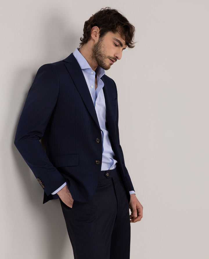 Washable Navy Suit Blazer