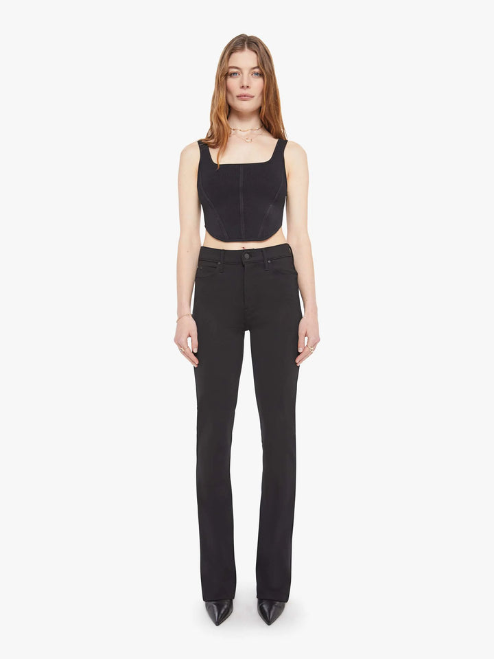 High Waisted Runaway Jean - Black