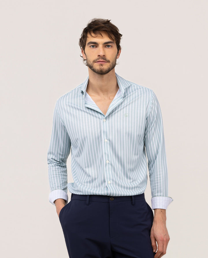 El Ganso x Sepiia Butcher Stripe Shirt